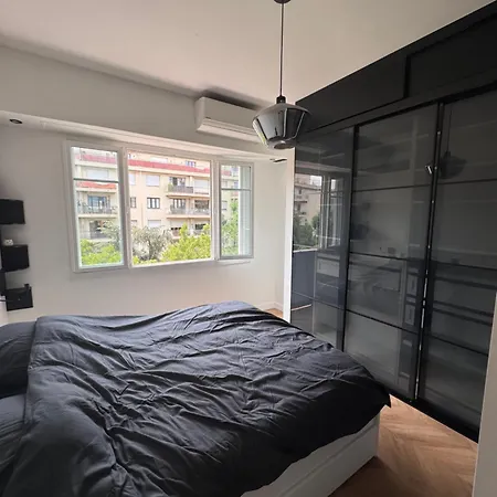 Beautiful 2-room, Ac, Center, Terrace Apartmán Nice